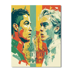 Fifa 2026 Portugal vs Colombia - DIY Painting By Numbers Kit