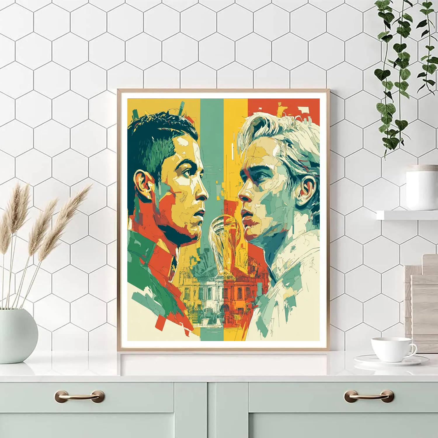 Fifa 2026 Portugal vs Colombia - DIY Painting By Numbers Kit