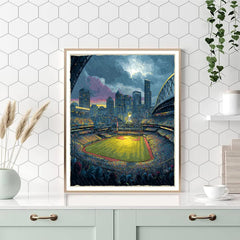 Seattle Fifa 2026 Rainlight - DIY Painting By Numbers Kit