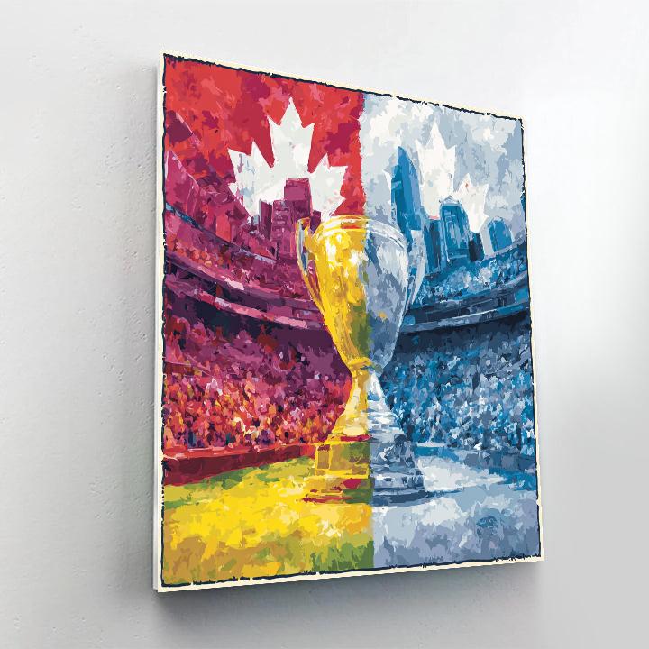 Group B Fifa 2026 Glow - DIY Painting By Numbers Kit