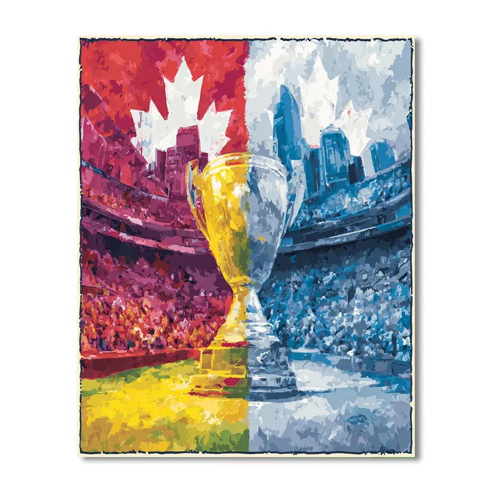 Group B Fifa 2026 Glow - DIY Painting By Numbers Kit
