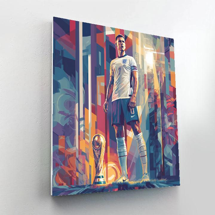 Bellingham Fifa 2026 Gold - DIY Painting By Numbers Kit