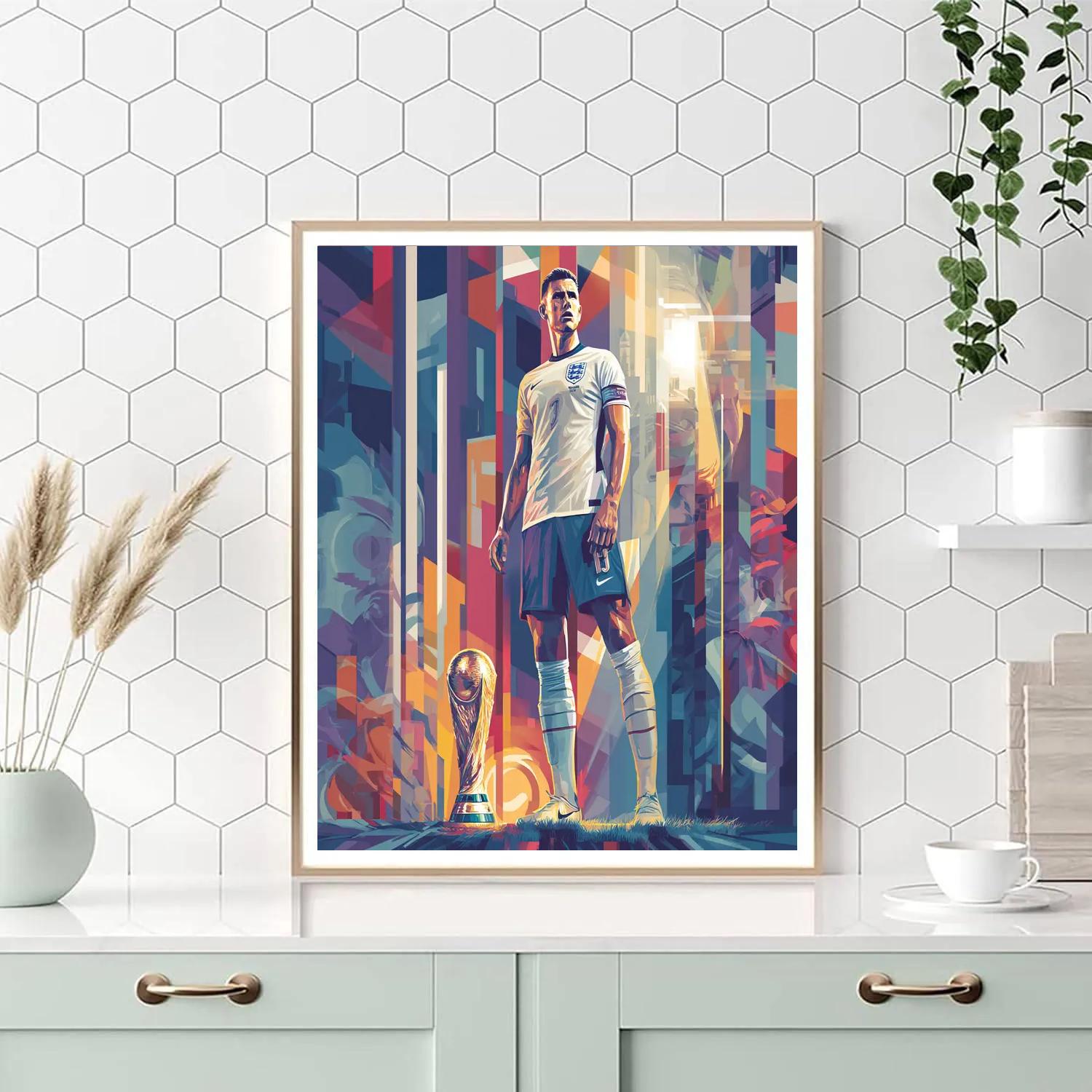 Bellingham Fifa 2026 Gold - DIY Painting By Numbers Kit