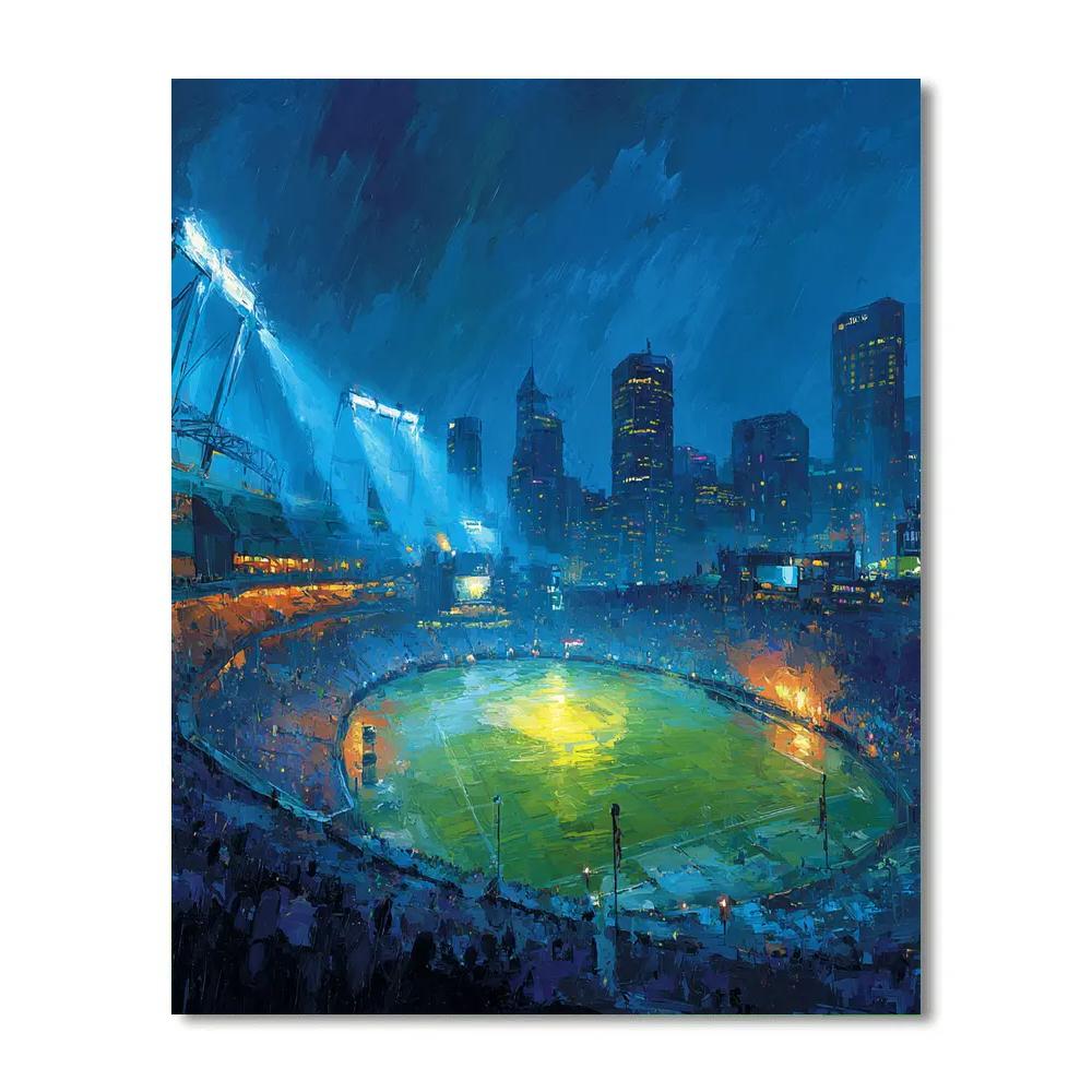 Seattle Fifa 2026 Rainlight - DIY Painting By Numbers Kit