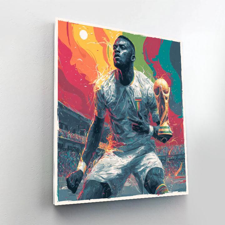 Ghana Fifa 2026 Pulse - DIY Painting By Numbers Kit