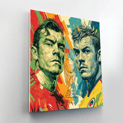 Fifa 2026 Portugal vs Colombia - DIY Painting By Numbers Kit
