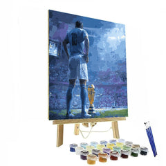 Uruguay Fifa 2026 Sky - DIY Painting By Numbers Kit