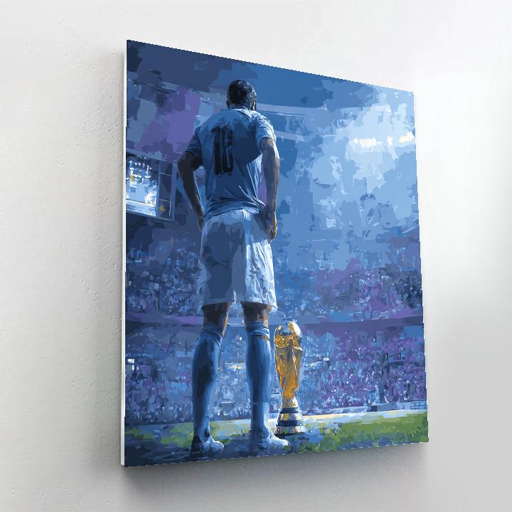 Uruguay Fifa 2026 Sky - DIY Painting By Numbers Kit