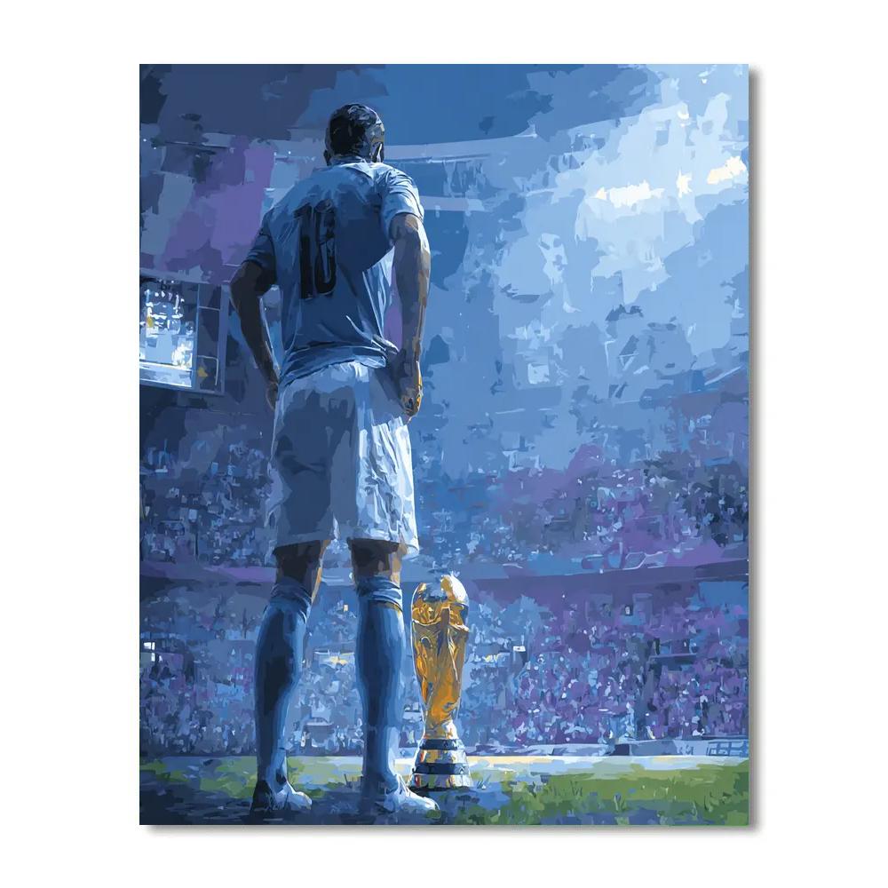Uruguay Fifa 2026 Sky - DIY Painting By Numbers Kit