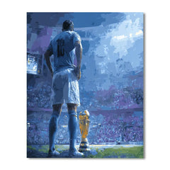 Uruguay Fifa 2026 Sky - DIY Painting By Numbers Kit