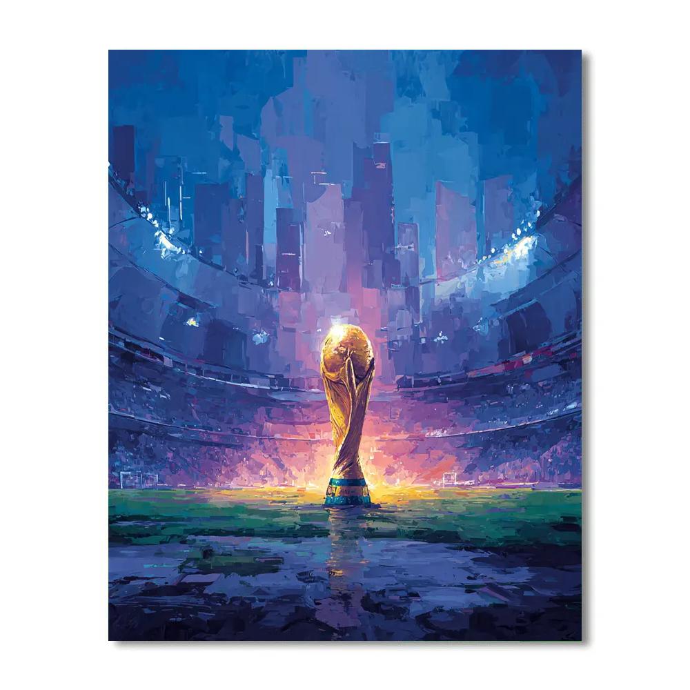 Fifa 2026 Final Night - DIY Painting By Numbers Kit