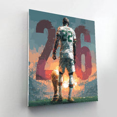 Iraq Fifa 2026 Flame - DIY Painting By Numbers Kit