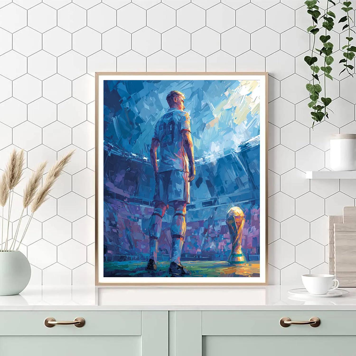 Fifa 2026 Haaland Ice - DIY Painting By Numbers Kit