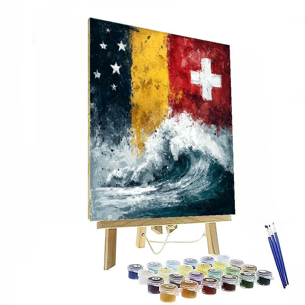 Group G Fifa 2026 - DIY Painting By Numbers Kit