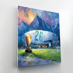 Monterrey Fifa 2026 Peaks - DIY Painting By Numbers Kit