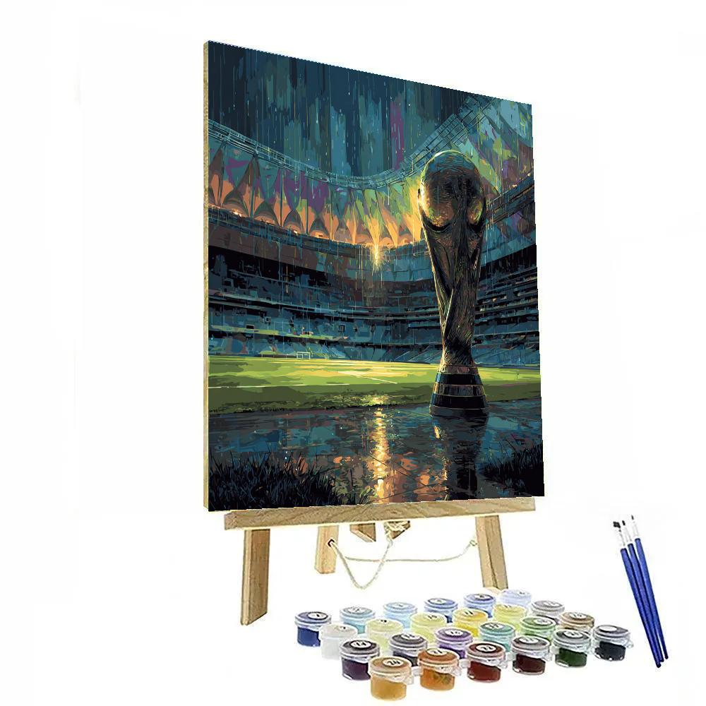 Seattle Fifa 2026 Rainlight - DIY Painting By Numbers Kit