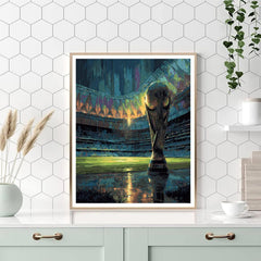 Seattle Fifa 2026 Rainlight - DIY Painting By Numbers Kit