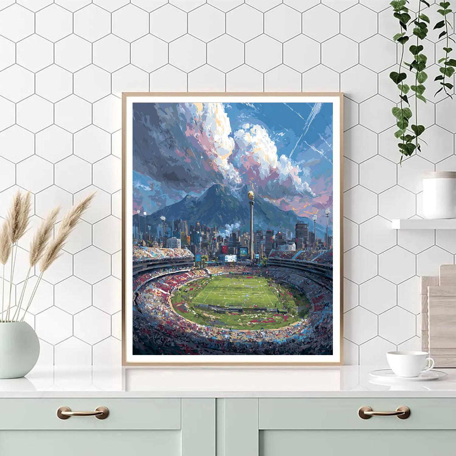 Monterrey Fifa 2026 Lights - DIY Painting By Numbers Kit