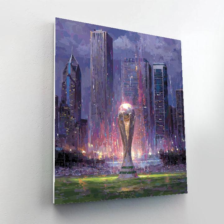 Fifa 2026 Final Night - DIY Painting By Numbers Kit