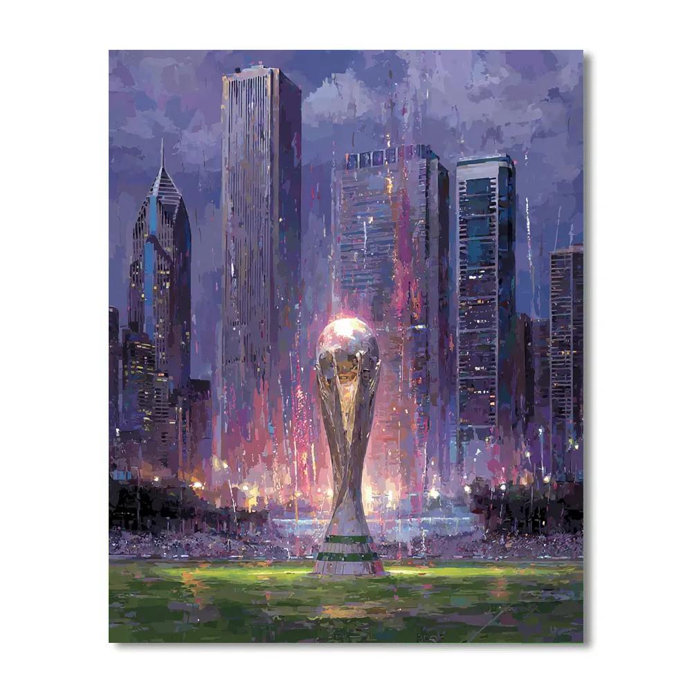 Fifa 2026 Final Night - DIY Painting By Numbers Kit