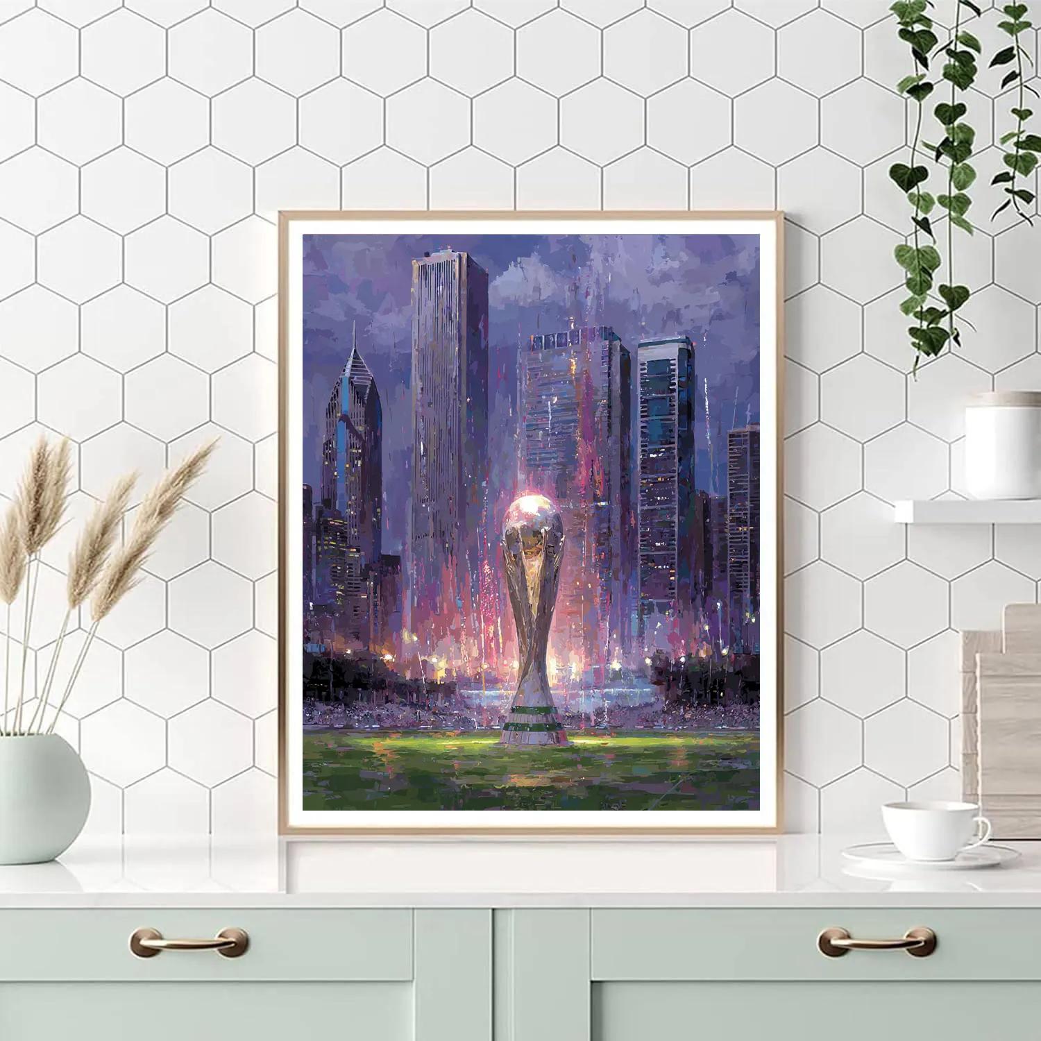 Fifa 2026 Final Night - DIY Painting By Numbers Kit