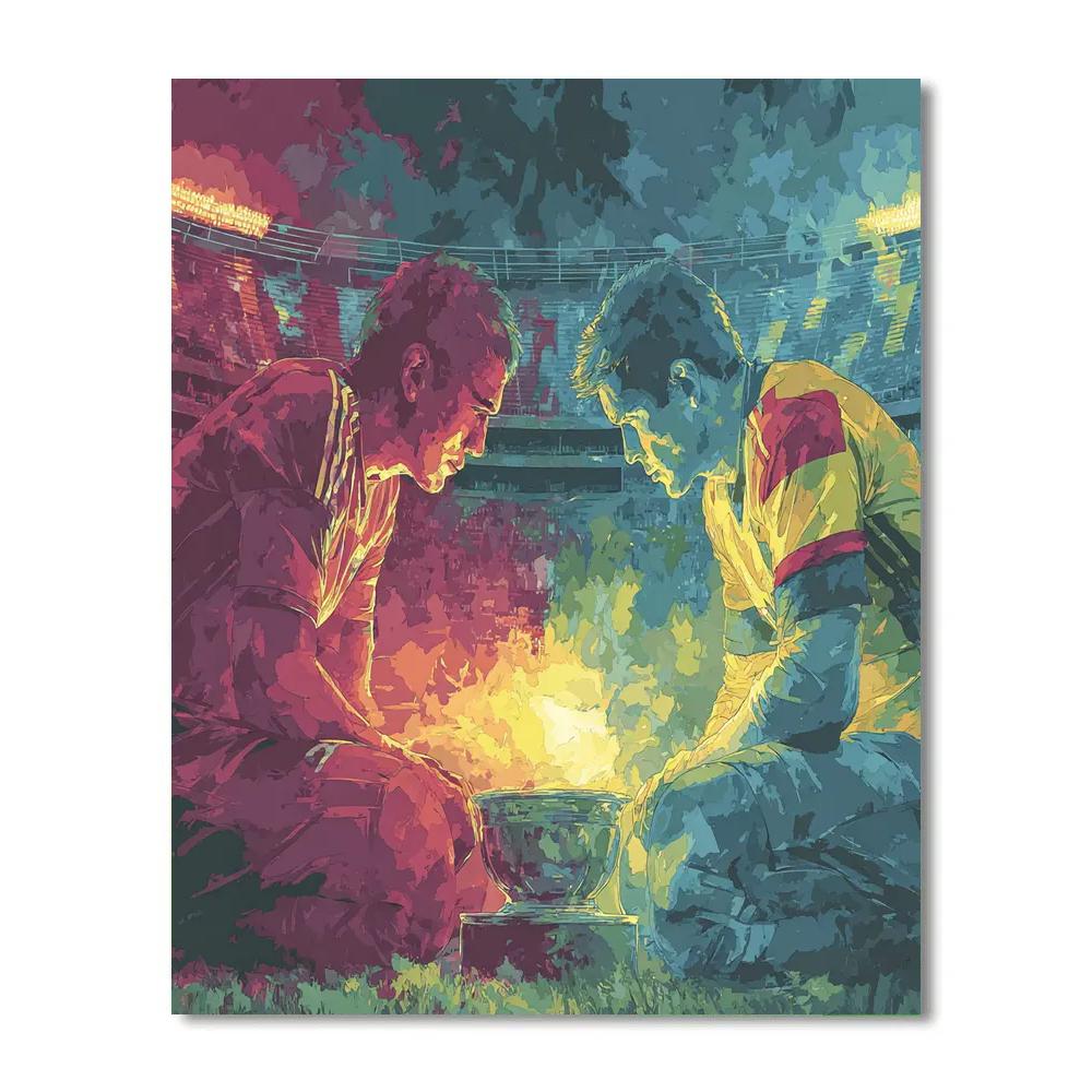 Fifa 2026 Portugal vs Colombia - DIY Painting By Numbers Kit