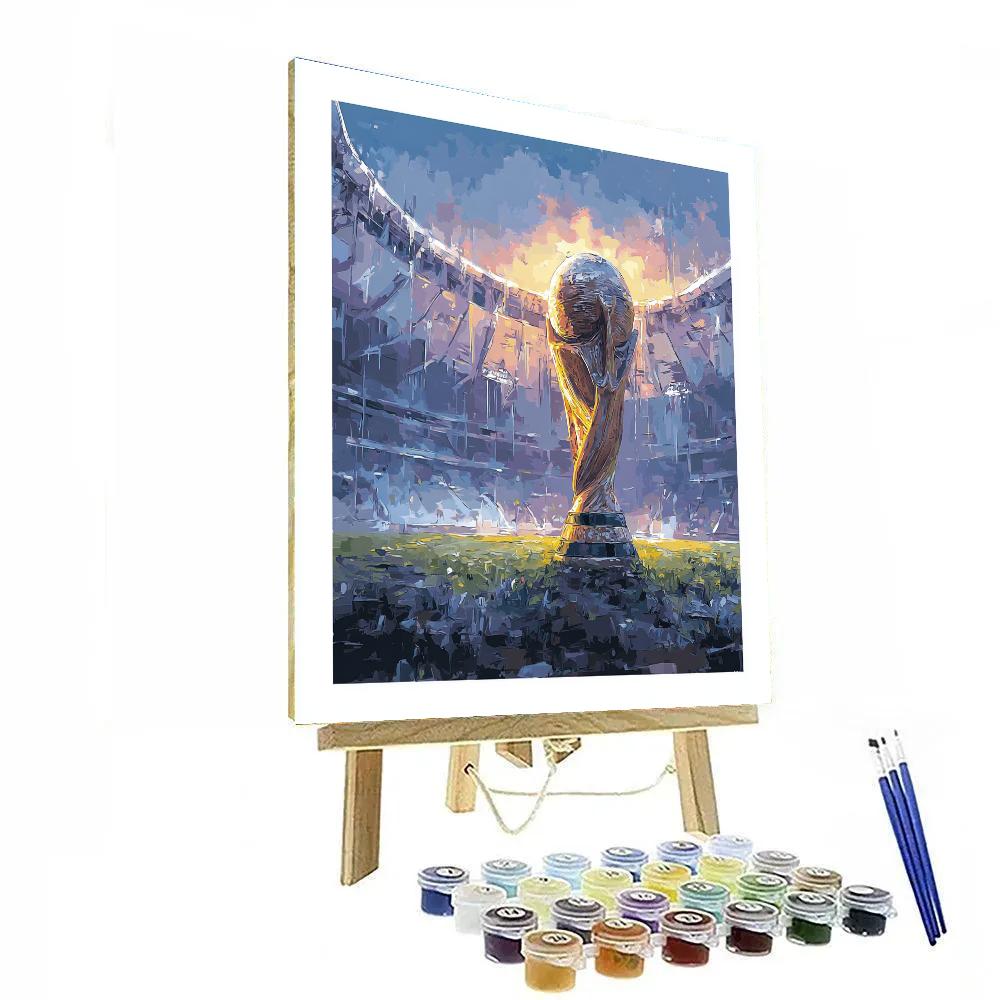 Fifa 2026 Opening Match - DIY Painting By Numbers Kit