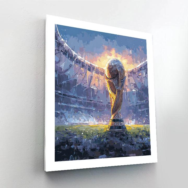 Fifa 2026 Opening Match - DIY Painting By Numbers Kit