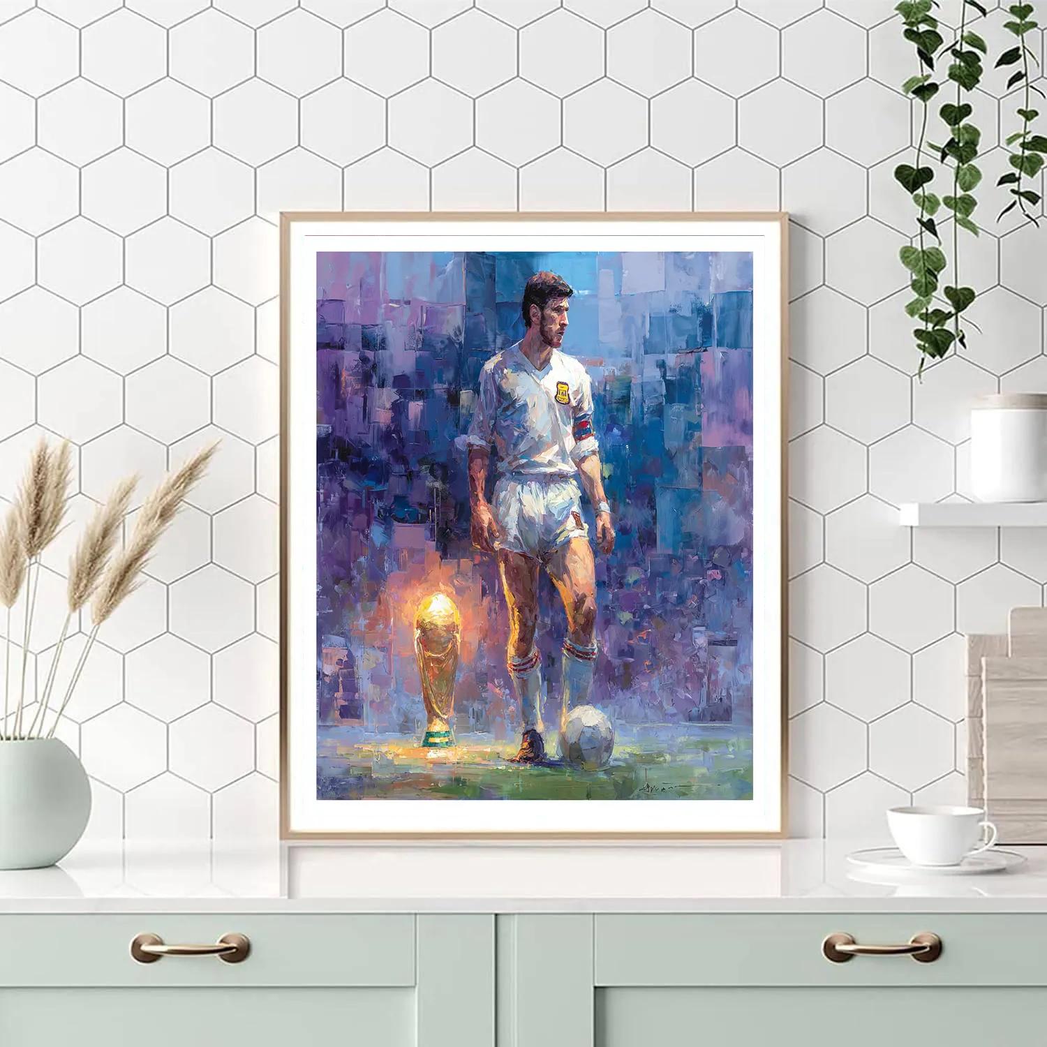 Fifa 2026 Salah Lights - DIY Painting By Numbers Kit