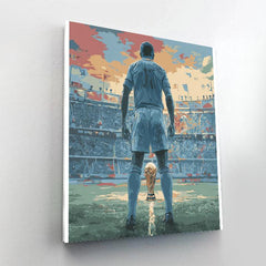Japan Fifa 2026 Dawn - DIY Painting By Numbers Kit