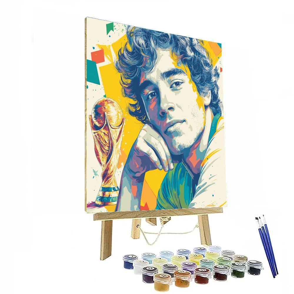 Ronaldinho Fifa 2026 Joy - DIY Painting By Numbers Kit
