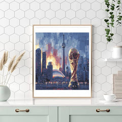 Toronto Fifa 2026 Glow - DIY Painting By Numbers Kit
