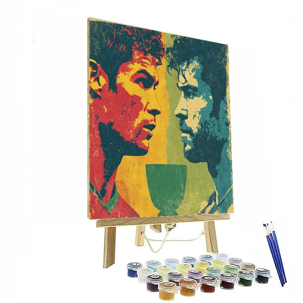 Fifa 2026 Portugal vs Colombia - DIY Painting By Numbers Kit