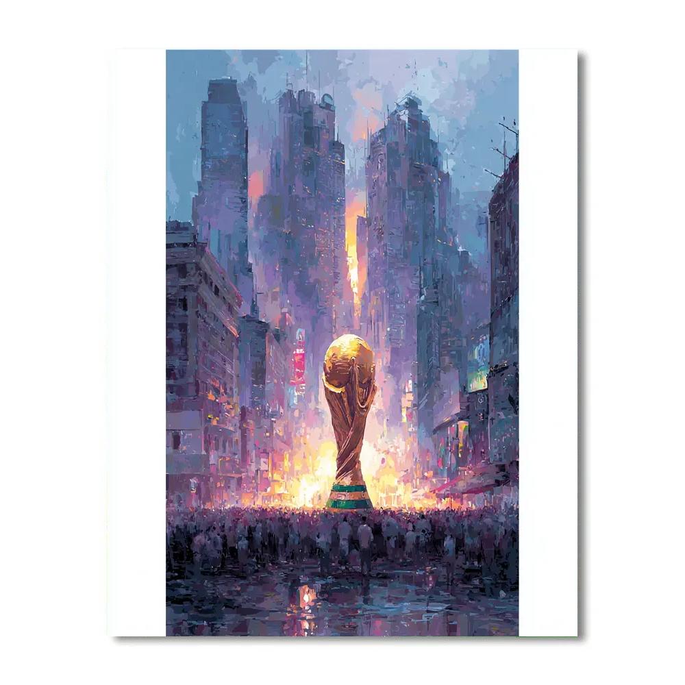 Fifa 2026 Final Night - DIY Painting By Numbers Kit