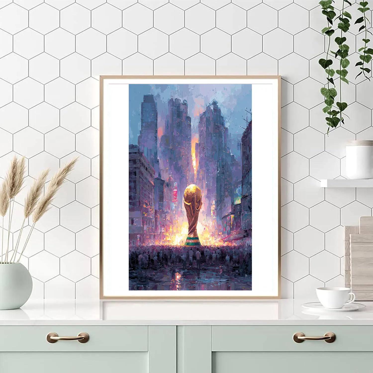 Fifa 2026 Final Night - DIY Painting By Numbers Kit