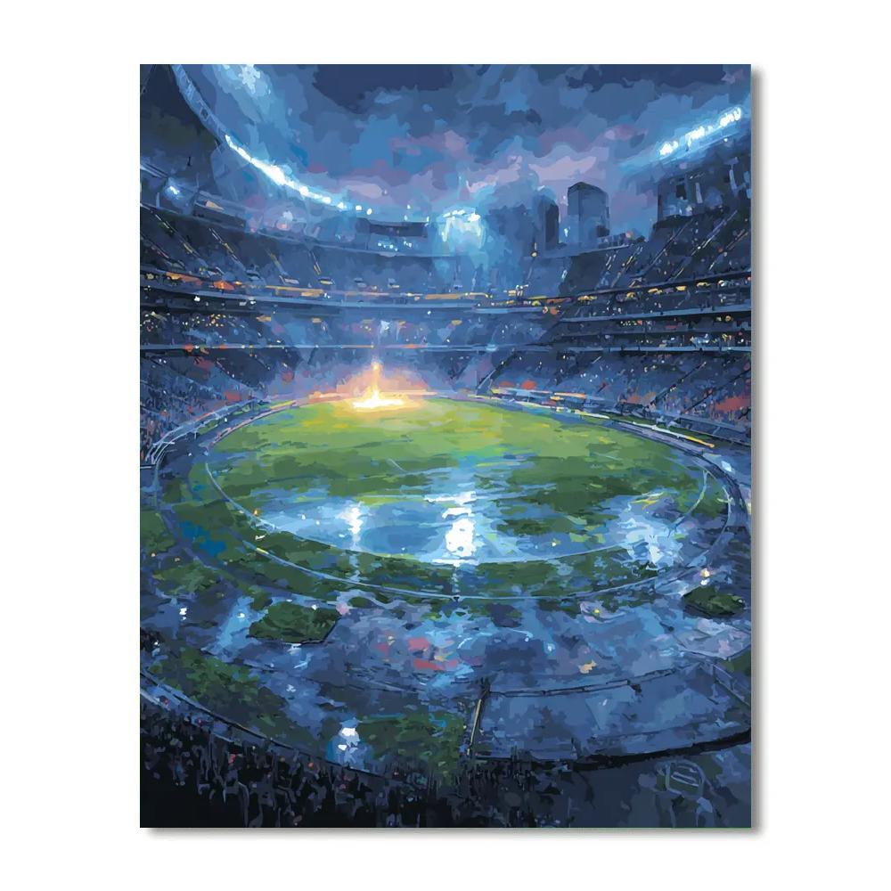 Seattle Fifa 2026 Rainlight - DIY Painting By Numbers Kit