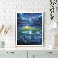 Seattle Fifa 2026 Rainlight - DIY Painting By Numbers Kit