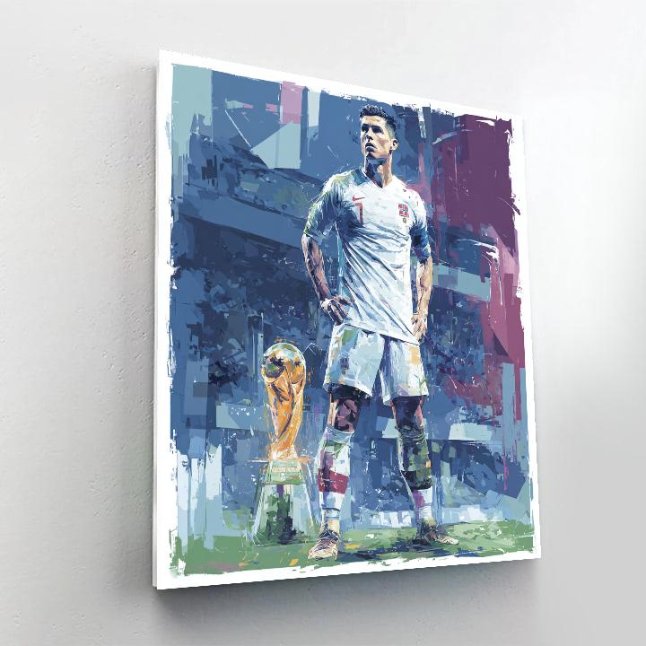Haaland Fifa 2026 Ice - DIY Painting By Numbers Kit