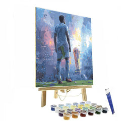 Uzbekistan Fifa 2026 Dawn - DIY Painting By Numbers Kit