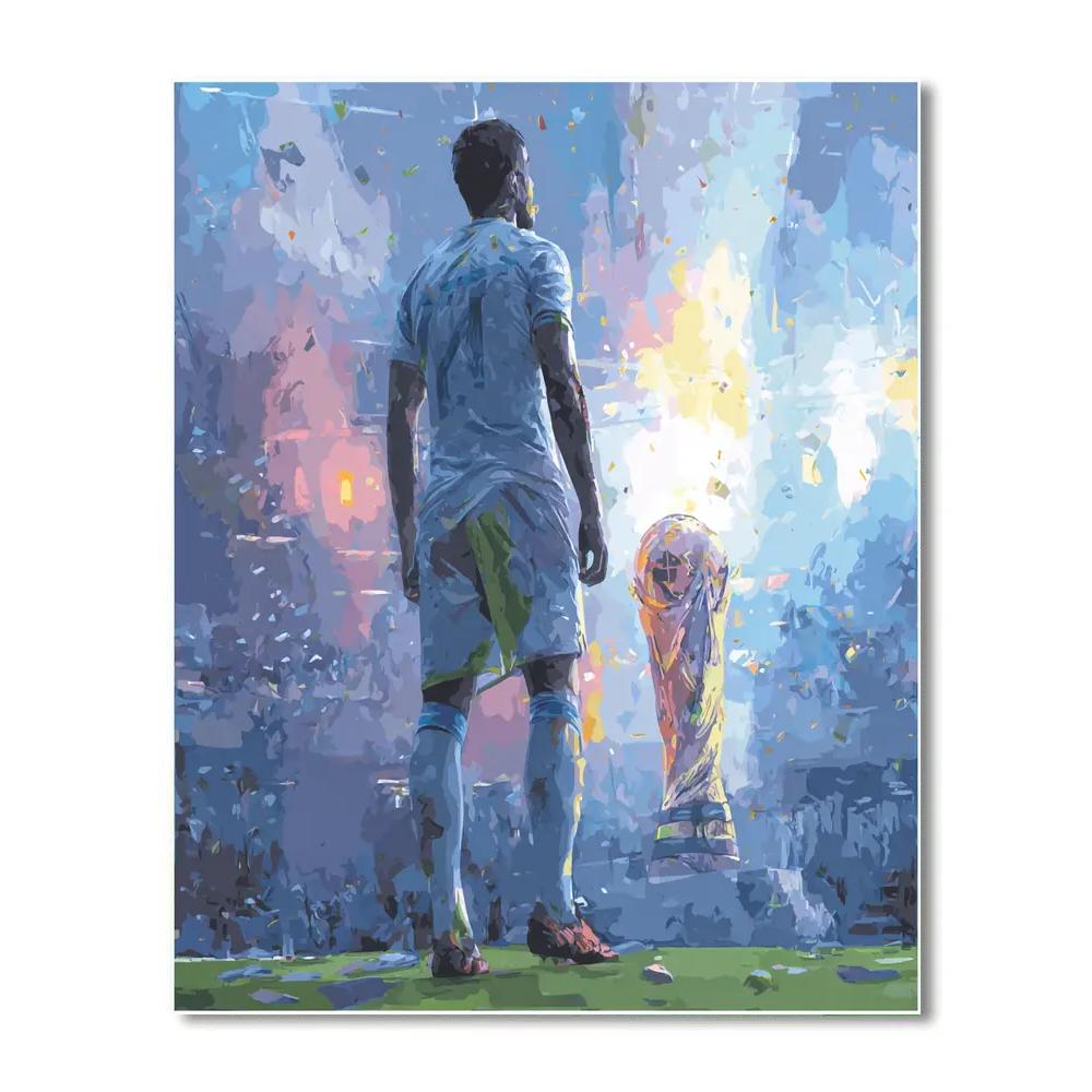 Uzbekistan Fifa 2026 Dawn - DIY Painting By Numbers Kit