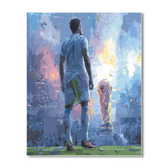 Uzbekistan Fifa 2026 Dawn - DIY Painting By Numbers Kit