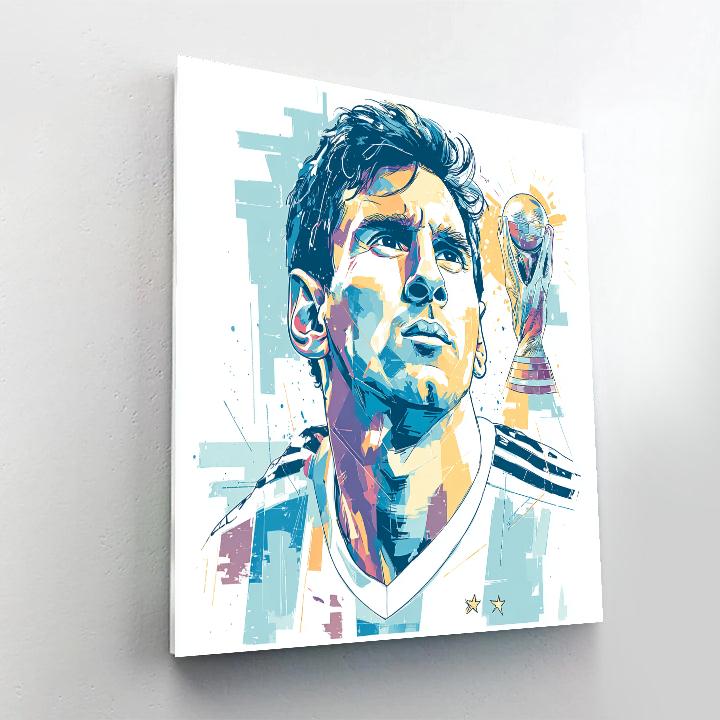 Fifa 2026 Messi Moment - DIY Painting By Numbers Kit