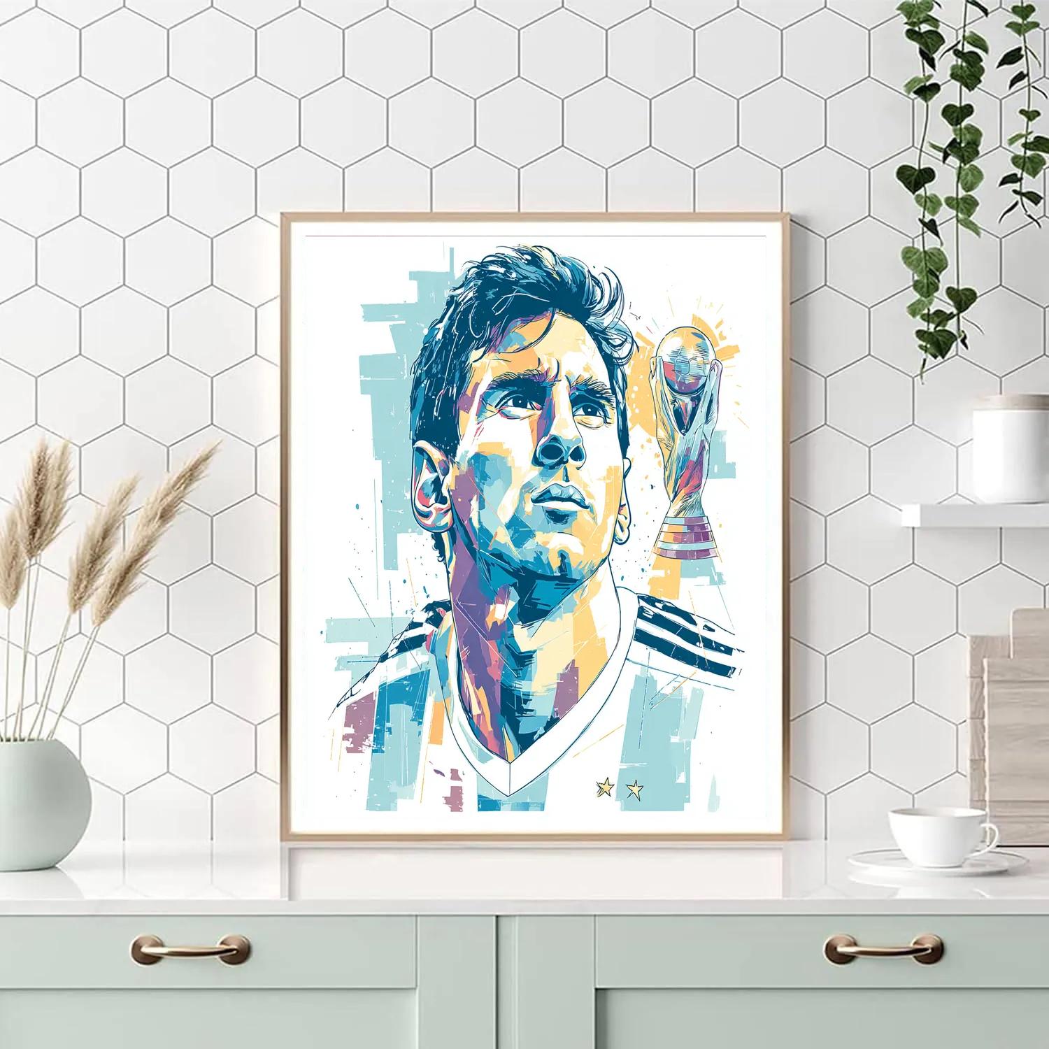 Fifa 2026 Messi Moment - DIY Painting By Numbers Kit