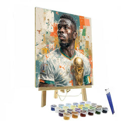 Côte dIvoire Fifa 2026 Gold - DIY Painting By Numbers Kit