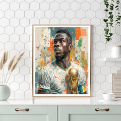 Côte dIvoire Fifa 2026 Gold - DIY Painting By Numbers Kit