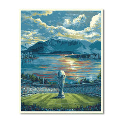 Vancouver Fifa 2026 Blue - DIY Painting By Numbers Kit
