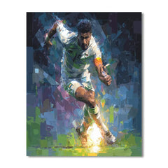 Fifa 2026 Iraq Flame - DIY Painting By Numbers Kit