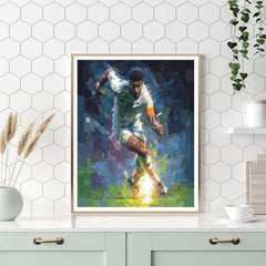 Fifa 2026 Iraq Flame - DIY Painting By Numbers Kit
