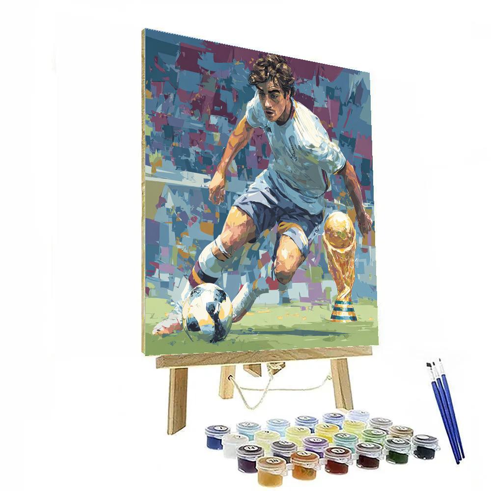 Musiala Fifa 2026 Spark - DIY Painting By Numbers Kit
