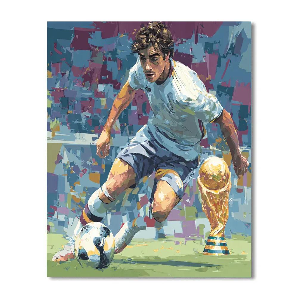 Musiala Fifa 2026 Spark - DIY Painting By Numbers Kit